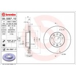 Brembo Δισκόπλακα - 09.C657.11