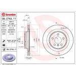 Brembo Δισκόπλακα - 09.C743.11