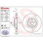 Brembo Δισκόπλακα - 09.C821.11 Brembo Δισκόπλακα - 09.C821.11