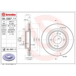 Brembo Δισκόπλακα - 09.C927.11