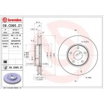 Brembo Δισκόπλακα - 09.C990.21