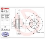 Brembo Δισκόπλακα - 09.D017.11