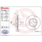Brembo Δισκόπλακα - 09.D065.11 Brembo Δισκόπλακα - 09.D065.11