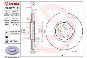 Brembo Δισκόπλακα - 09.D179.11