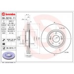 Brembo Δισκόπλακα - 09.D210.11 Brembo Δισκόπλακα - 09.D210.11