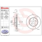 Brembo Δισκόπλακα - 09.D510.11