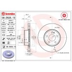 Brembo Δισκόπλακα - 09.D525.13 Brembo Δισκόπλακα - 09.D525.13