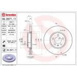 Brembo Δισκόπλακα - 09.D571.11