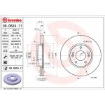 Brembo Δισκόπλακα - 09.D624.11 Brembo Δισκόπλακα - 09.D624.11