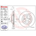 Brembo Δισκόπλακα - 09.D625.11 Brembo Δισκόπλακα - 09.D625.11