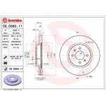 Brembo Δισκόπλακα - 09.D880.11