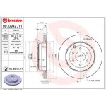 Brembo Δισκόπλακα - 09.D942.11