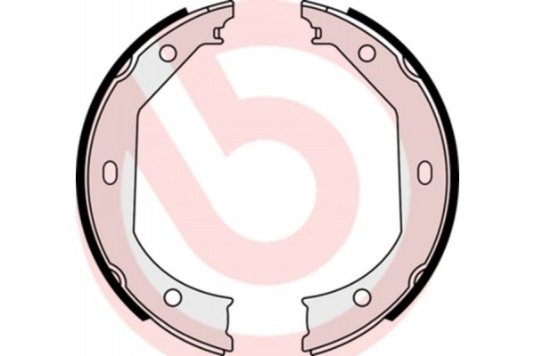 Brembo Σετ Σιαγόνων φρένων, Χειρόφρενο - S 06 509