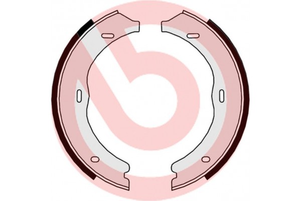 Brembo Σετ Σιαγόνων φρένων, Χειρόφρενο - S 50 524