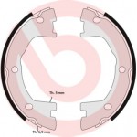 Brembo Σετ Σιαγόνων φρένων, Χειρόφρενο - S A6 506