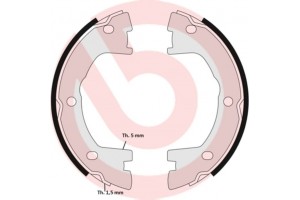 Brembo Σετ Σιαγόνων φρένων, Χειρόφρενο - S A6 506