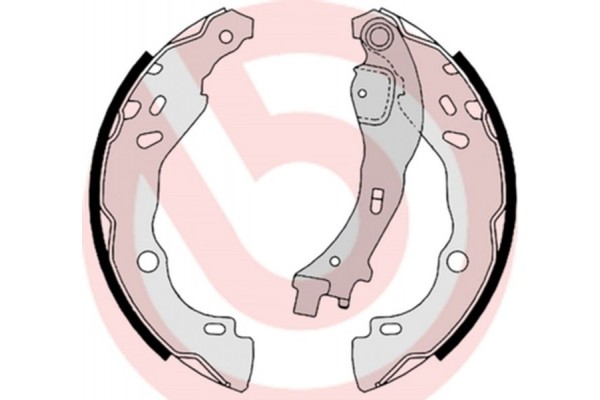 Brembo Σετ Σιαγόνων Φρένων - S 23 523