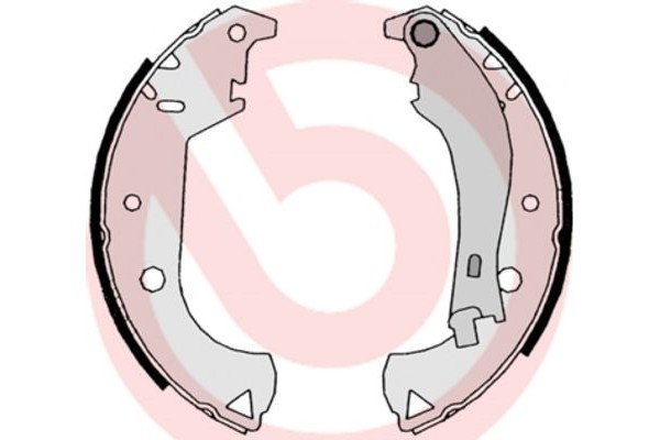 Brembo Σετ Σιαγόνων Φρένων - S 23 524