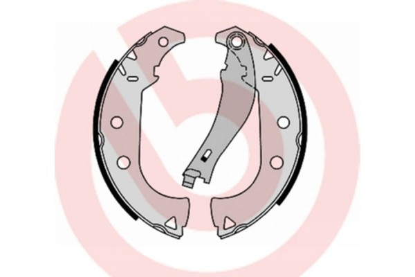 Brembo Σετ Σιαγόνων Φρένων - S 23 556