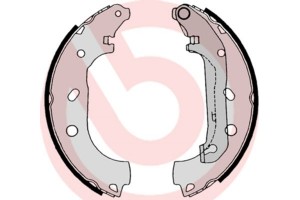 Brembo Σετ Σιαγόνων Φρένων - S 24 539