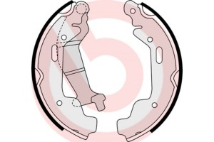 Brembo Σετ Σιαγόνων Φρένων - S 59 516