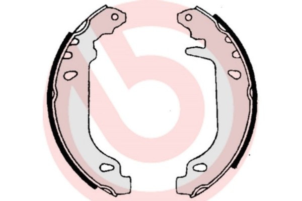 Brembo Σετ Σιαγόνων Φρένων - S 61 519