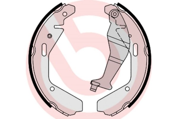 Brembo Σετ Σιαγόνων Φρένων - S 79 502