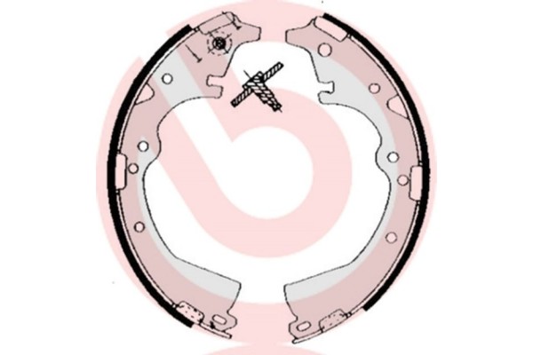 Brembo Σετ Σιαγόνων Φρένων - S 83 511