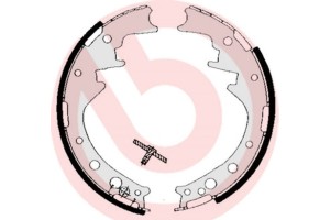 Brembo Σετ Σιαγόνων Φρένων - S 83 521