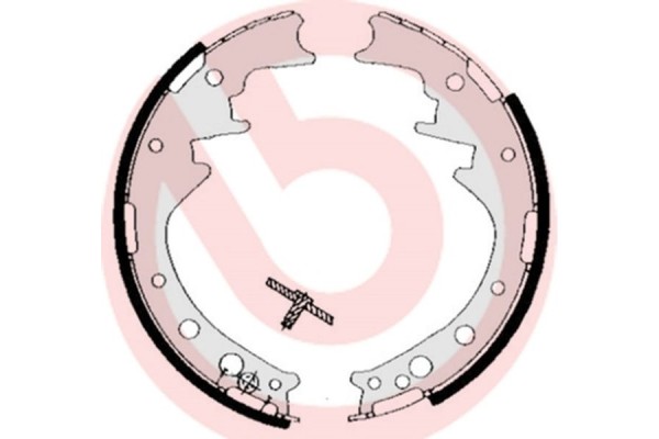 Brembo Σετ Σιαγόνων Φρένων - S 83 521