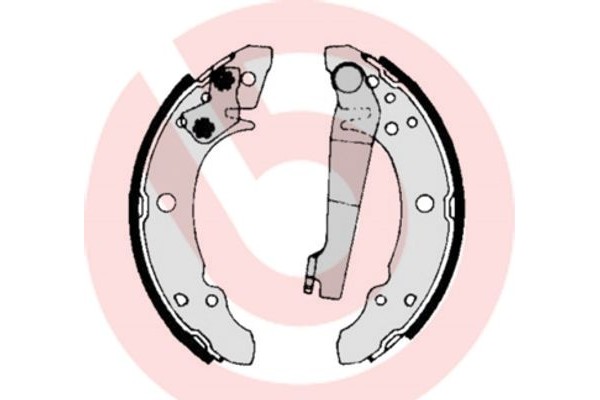 Brembo Σετ Σιαγόνων Φρένων - S 85 507