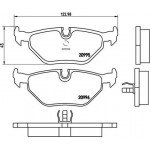 Brembo Σετ τακάκια, Δισκόφρενα - P 06 011