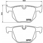 Brembo Σετ τακάκια, Δισκόφρενα - P 06 033X