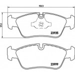 Brembo Σετ τακάκια, Δισκόφρενα - P 06 035X