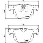 Brembo Σετ τακάκια, Δισκόφρενα - P 06 039