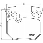 Brembo Σετ τακάκια, Δισκόφρενα - P 06 059