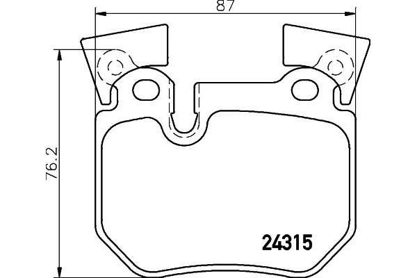 Brembo Σετ τακάκια, Δισκόφρενα - P 06 059