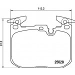 Brembo Σετ τακάκια, Δισκόφρενα - P 06 088