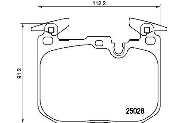 Brembo Σετ τακάκια, Δισκόφρενα - P 06 088