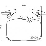 Brembo Σετ τακάκια, Δισκόφρενα - P 06 096