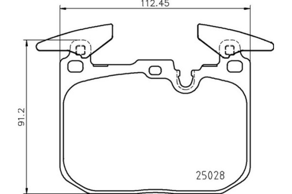Brembo Σετ τακάκια, Δισκόφρενα - P 06 098