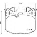Brembo Σετ τακάκια, Δισκόφρενα - P 06 099