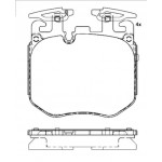 Brembo Σετ τακάκια, Δισκόφρενα - P 06 106