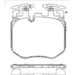 Brembo Σετ τακάκια, Δισκόφρενα - P 06 106