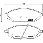 Brembo Σετ τακάκια, Δισκόφρενα - P 10 054