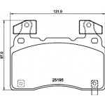 Brembo Σετ τακάκια, Δισκόφρενα - P 10 064