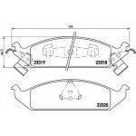 Brembo Σετ τακάκια, Δισκόφρενα - P 11 011