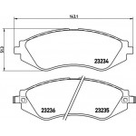 Brembo Σετ τακάκια, Δισκόφρενα - P 15 002