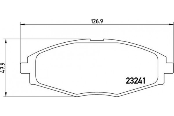 Brembo Σετ τακάκια, Δισκόφρενα - P 15 006