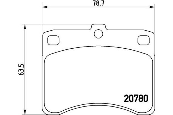 Brembo Σετ τακάκια, Δισκόφρενα - P 16 003